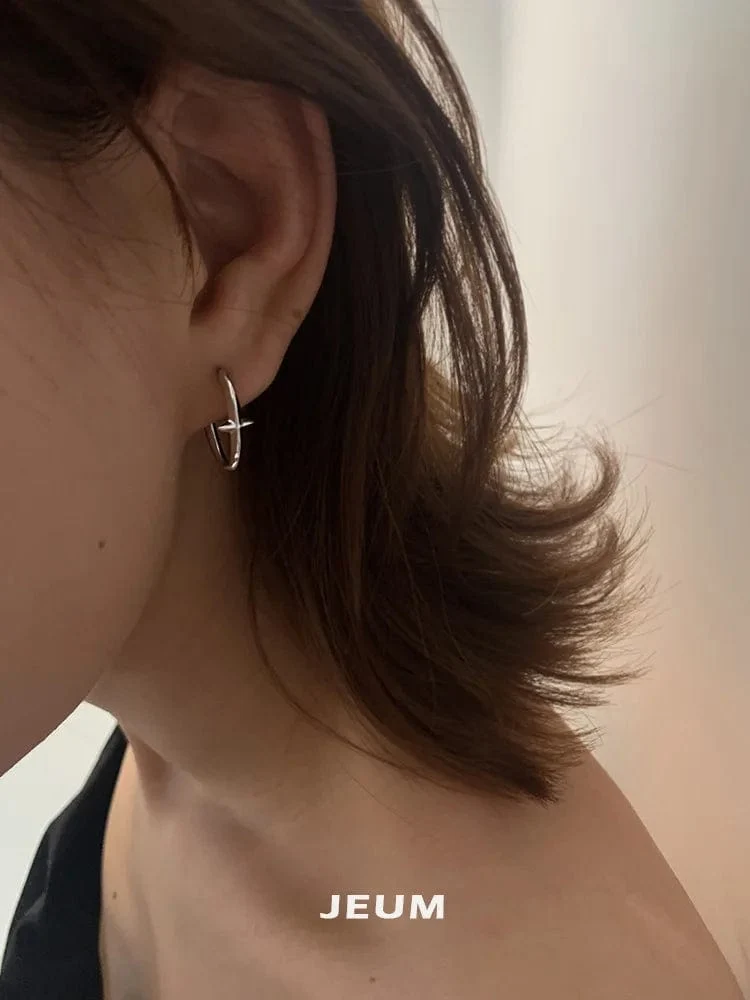 Neu 925 Sterling Silber Ohrringe Kleine Stern Ohrringe Weiblichen Charme Schmuck Geschenk