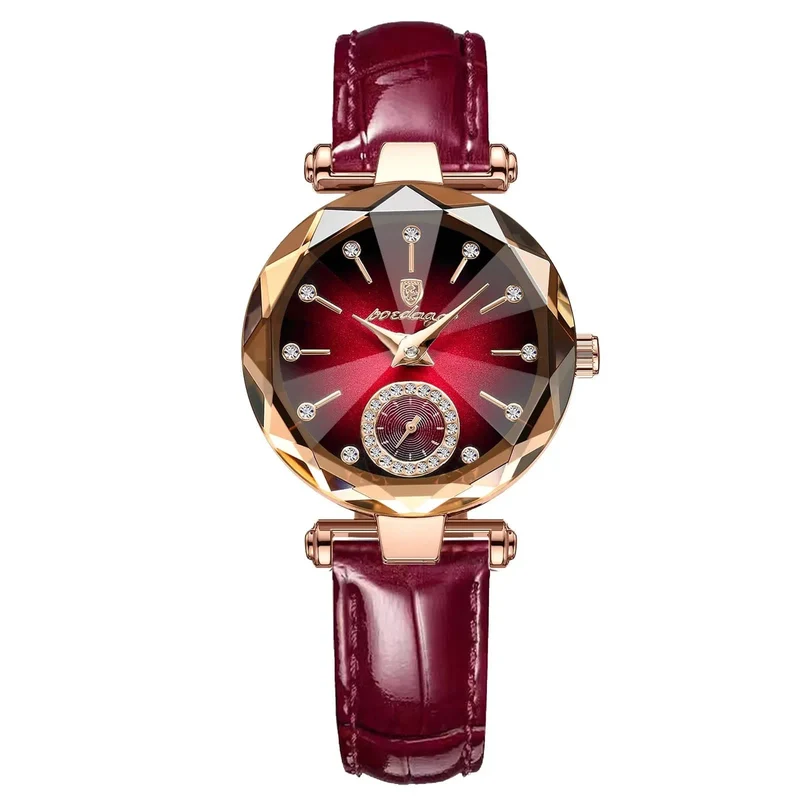POEDAGAR Luxus Frau Armbanduhr Elegante Wasserdichte Edelstahl Uhr für Damen Kleid Diamant Quarz frauen Uhren Reloj