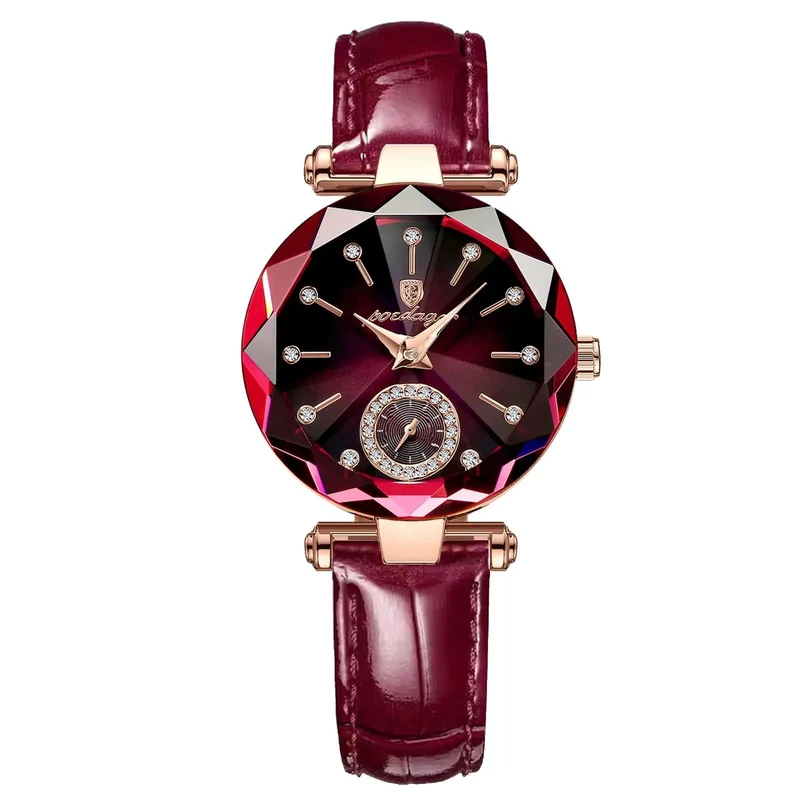 POEDAGAR Luxus Frau Armbanduhr Elegante Wasserdichte Edelstahl Uhr für Damen Kleid Diamant Quarz frauen Uhren Reloj