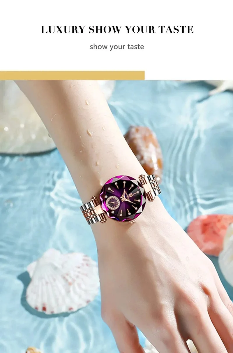 POEDAGAR Luxus Frau Armbanduhr Elegante Wasserdichte Edelstahl Uhr für Damen Kleid Diamant Quarz frauen Uhren Reloj