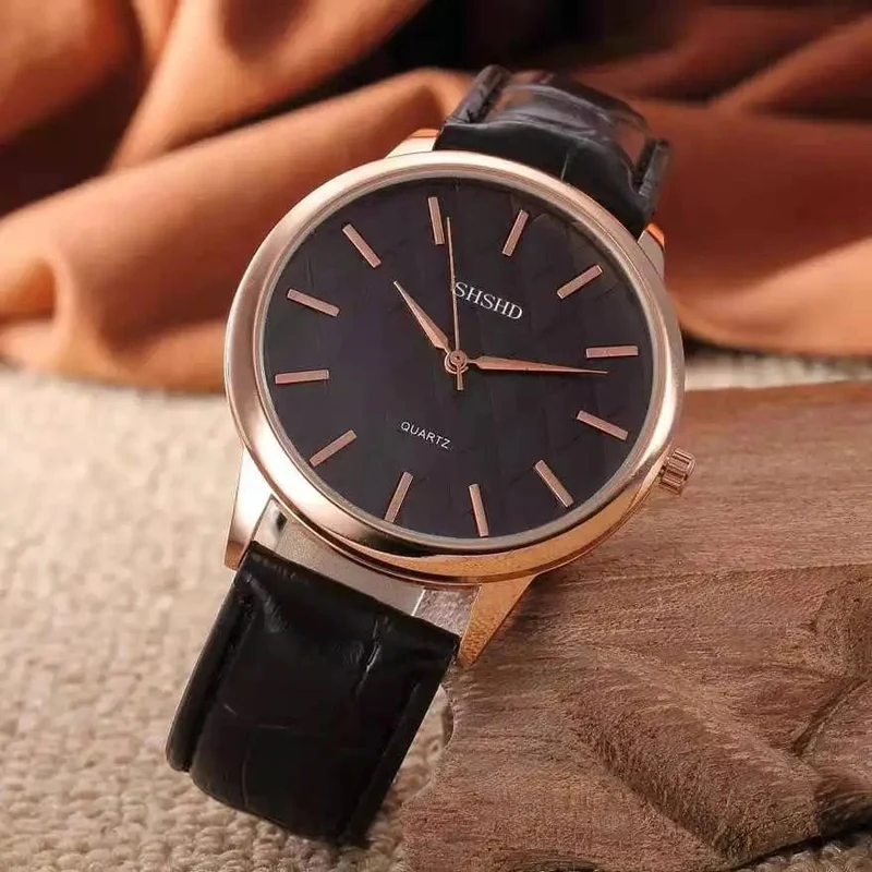 WOKAI hohe qualität casual herren gürtel quarzuhr klassische retro römischen einfachen stil business männlichen studenten elektronische uhr