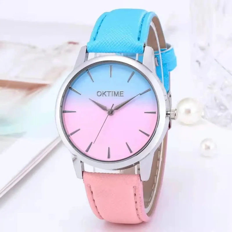 WOKAI hohe qualität casual herren gürtel quarzuhr klassische retro römischen einfachen stil business männlichen studenten elektronische uhr