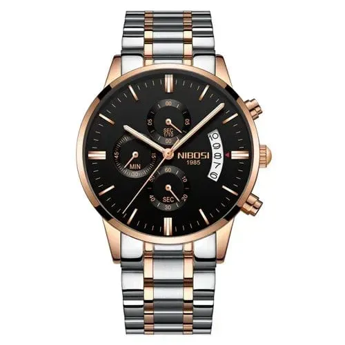 NIBOSI Herrenuhren Luxus Top-Marke Relogio Masculino Berühmte Herrenmode Casual Dress Watch Militär Quarz Armbanduhren Saat