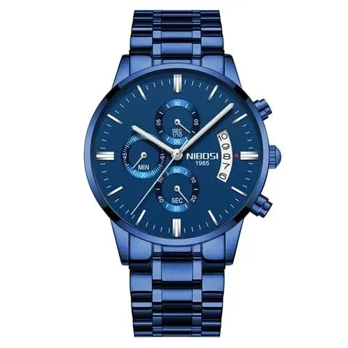 NIBOSI Herrenuhren Luxus Top-Marke Relogio Masculino Berühmte Herrenmode Casual Dress Watch Militär Quarz Armbanduhren Saat