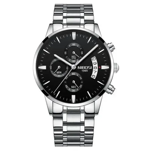 NIBOSI Herrenuhren Luxus Top-Marke Relogio Masculino Berühmte Herrenmode Casual Dress Watch Militär Quarz Armbanduhren Saat