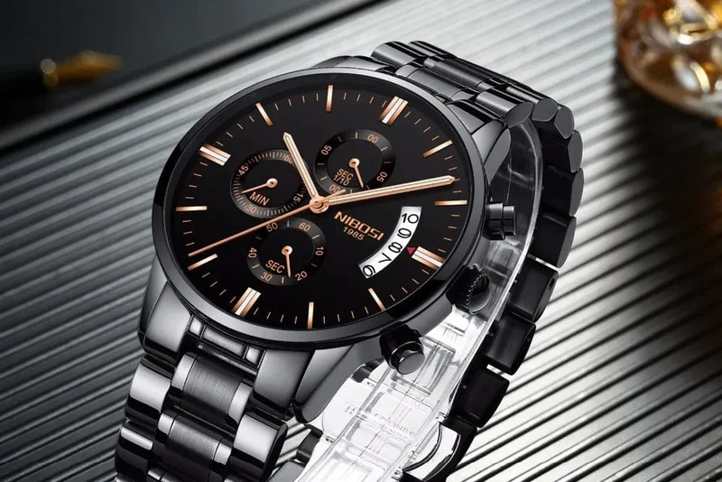 NIBOSI Herrenuhren Luxus Top-Marke Relogio Masculino Berühmte Herrenmode Casual Dress Watch Militär Quarz Armbanduhren Saat