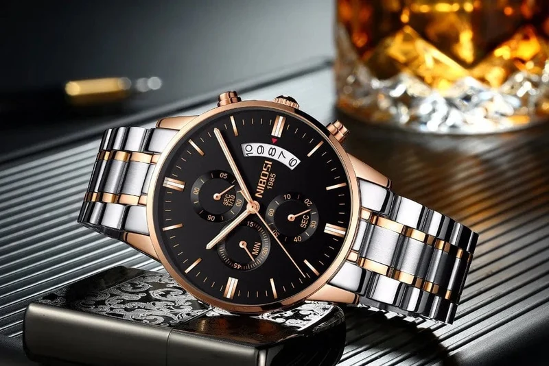 NIBOSI Herrenuhren Luxus Top-Marke Relogio Masculino Berühmte Herrenmode Casual Dress Watch Militär Quarz Armbanduhren Saat