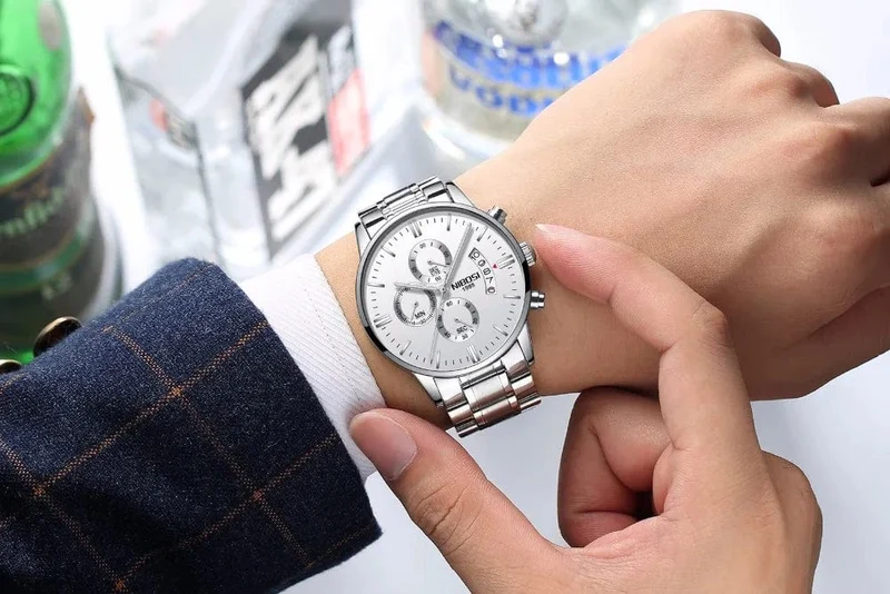NIBOSI Herrenuhren Luxus Top-Marke Relogio Masculino Berühmte Herrenmode Casual Dress Watch Militär Quarz Armbanduhren Saat