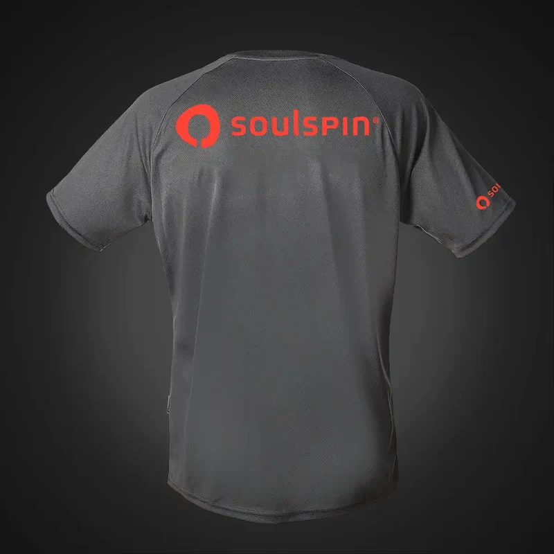 Tischtennis Trikot anthrazit + neon orange