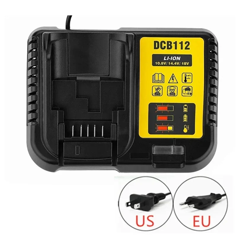 DCB200 20-V-Batterie Kompatibel mit Dewalt-Elektrowerkzeugen 18 V 12 Ah wiederaufladbare Lithiumbatterien für Elektrowerkzeuge 20 V 18 Volt 18 V 12 Ah