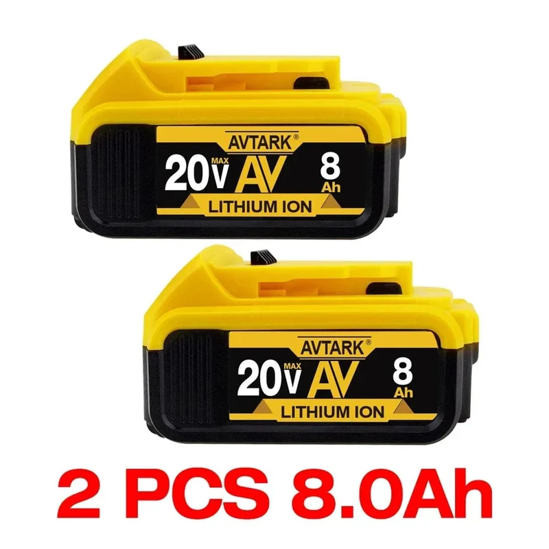 DCB200 20-V-Batterie Kompatibel mit Dewalt-Elektrowerkzeugen 18 V 12 Ah wiederaufladbare Lithiumbatterien für Elektrowerkzeuge 20 V 18 Volt 18 V 12 Ah