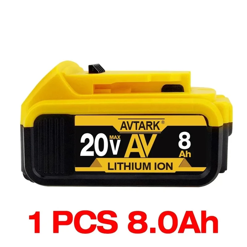DCB200 20-V-Batterie Kompatibel mit Dewalt-Elektrowerkzeugen 18 V 12 Ah wiederaufladbare Lithiumbatterien für Elektrowerkzeuge 20 V 18 Volt 18 V 12 Ah