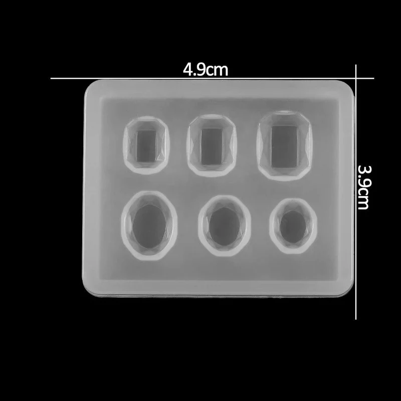 1 stücke Silikonform halbkugel Oblate Cabochon Anhänger Harz Silikonform Handarbeit Werkzeug Epoxidharz Formen Schmuckherstellung