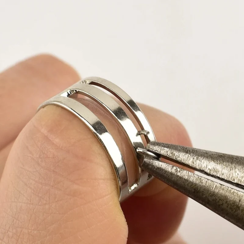 1 Stück Biegeringe zum Öffnen und Schließen von Fingerringen, Werkzeuge zur Schmuckherstellung