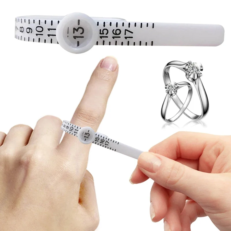 Ringmaß, Fingerring-Größenmessgerät, UK-Größe, US-Größenmessung, Ringgrößenmesser, Zubehör, Einsatz, Schutz, Spanner, Werkzeuge