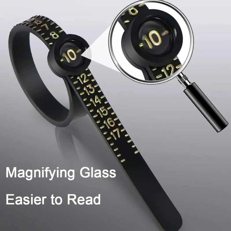 Ringmaß, Fingerring-Größenmessgerät, UK-Größe, US-Größenmessung, Ringgrößenmesser, Zubehör, Einsatz, Schutz, Spanner, Werkzeuge