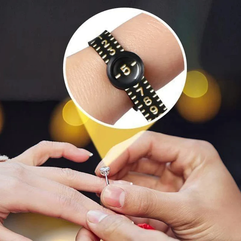 Ringmaß, Fingerring-Größenmessgerät, UK-Größe, US-Größenmessung, Ringgrößenmesser, Zubehör, Einsatz, Schutz, Spanner, Werkzeuge