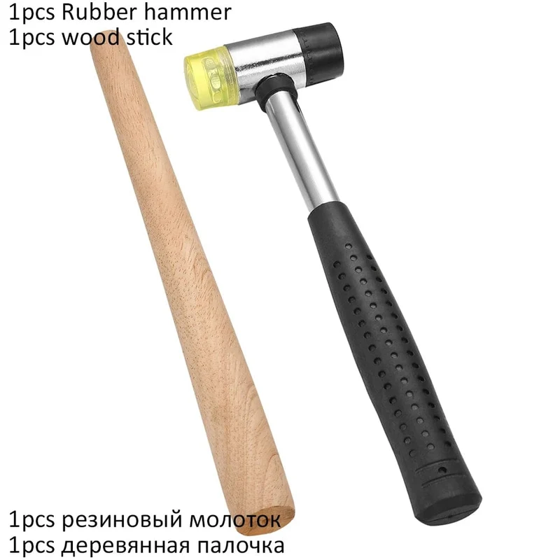 Professioneller Ringvergrößerer, Dorngriff, Hämmer, Ringgrößenmesser, Fingermessstab für die DIY-Schmuckherstellung, Messwerkzeuge