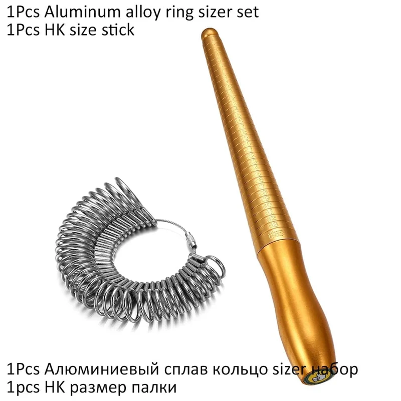 Professioneller Ringvergrößerer, Dorngriff, Hämmer, Ringgrößenmesser, Fingermessstab für die DIY-Schmuckherstellung, Messwerkzeuge