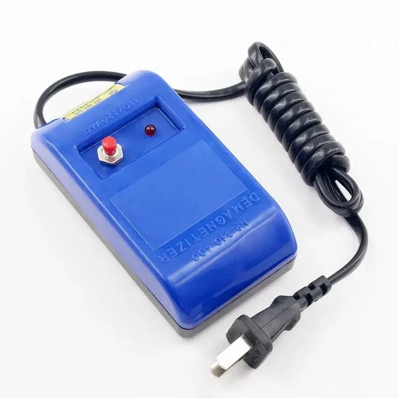 Uhrenentmagnetisierer, elektrisch, mechanisch, Quarzuhr, Entmagnetisierung, Zeitkorrektur, Uhrenreparaturwerkzeug für Uhrmacher, EU-Stecker, NEMA