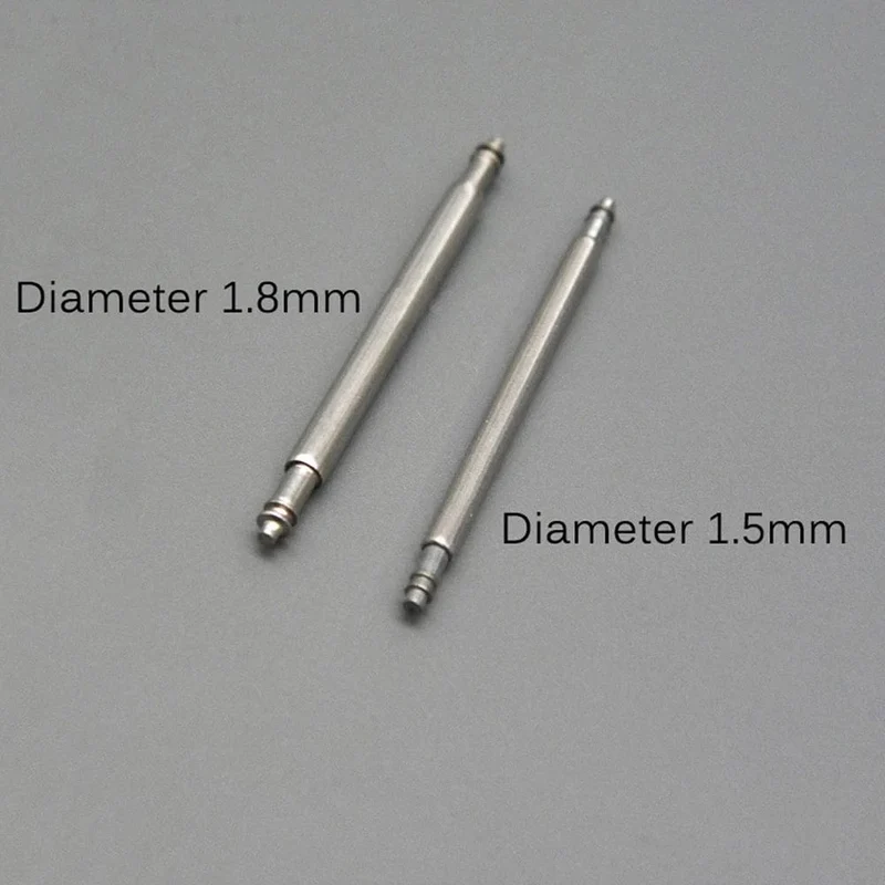270 teile/satz Federstege aus spannungsfreiem Stahl Durchmesser 1.5 mm/1.8 mm Länge 8 mm – 25 mm/6 mm – 23 mm Armband Riemen Uhr Reparatur Werkzeuge Stift
