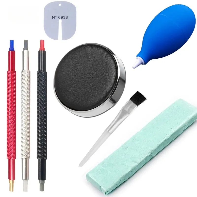 1/5/8 stücke Uhr Staub Luft Gebläse Pumpe Gummi Reinigung Armbanduhr Teile Reiniger Pinsel Werkzeug Reinigung Anzug Uhr Reparatur Werkzeug Pflege Kit