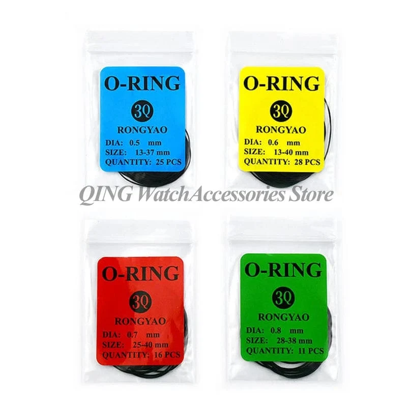 Uhrendichtungsfett-Reparaturwerkzeug, 0.5 mm, 0.6 mm, 0.7 mm, 0.8 mm, O-Ring-Dichtung, professioneller wasserdichter Versiegeler für Uhrendichtungen, Uhrmacher