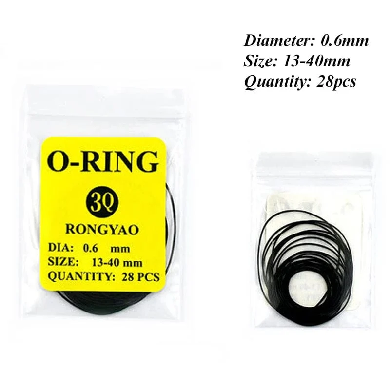 Uhrendichtungsfett-Reparaturwerkzeug, 0.5 mm, 0.6 mm, 0.7 mm, 0.8 mm, O-Ring-Dichtung, professioneller wasserdichter Versiegeler für Uhrendichtungen, Uhrmacher