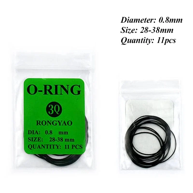 Uhrendichtungsfett-Reparaturwerkzeug, 0.5 mm, 0.6 mm, 0.7 mm, 0.8 mm, O-Ring-Dichtung, professioneller wasserdichter Versiegeler für Uhrendichtungen, Uhrmacher