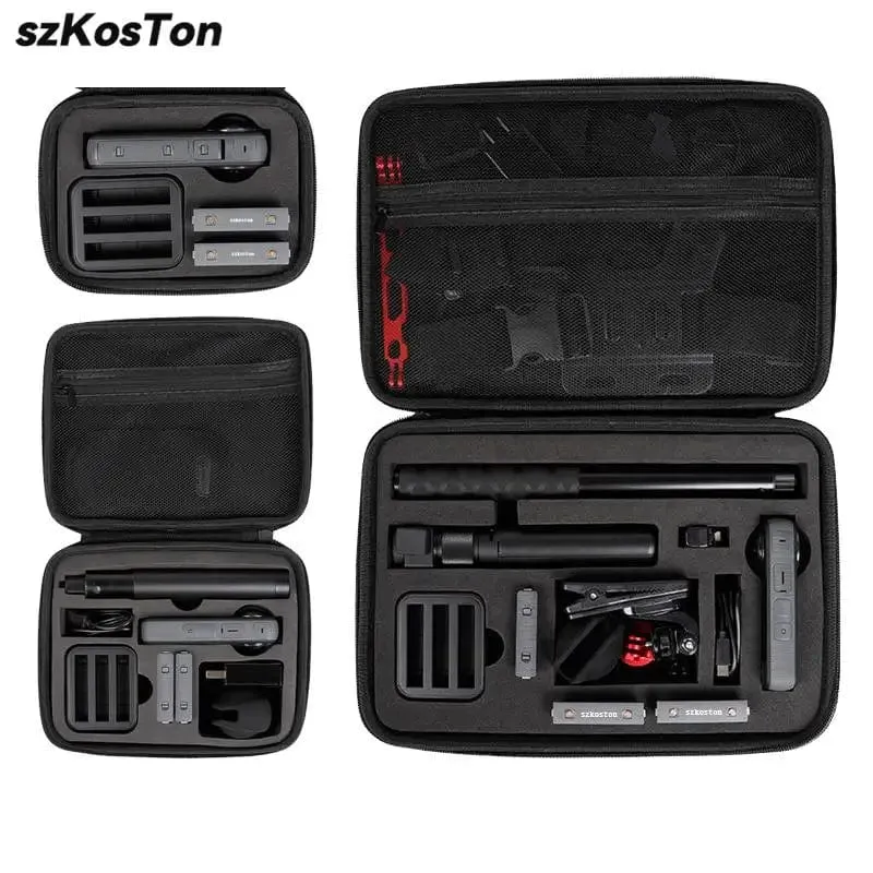 Box für Insta360 X4 X3 X2 Kamera Tragetasche Portable Storage Tasche Schutzhülle Für Insta360 X3 X2 Action Kamera Zubehör