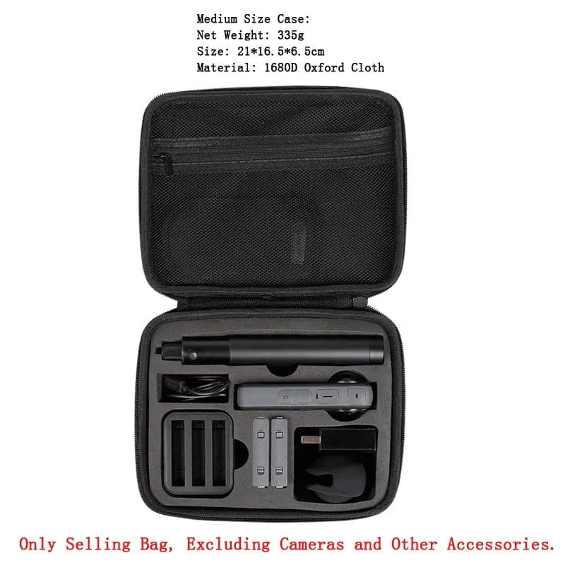 Box für Insta360 X4 X3 X2 Kamera Tragetasche Portable Storage Tasche Schutzhülle Für Insta360 X3 X2 Action Kamera Zubehör