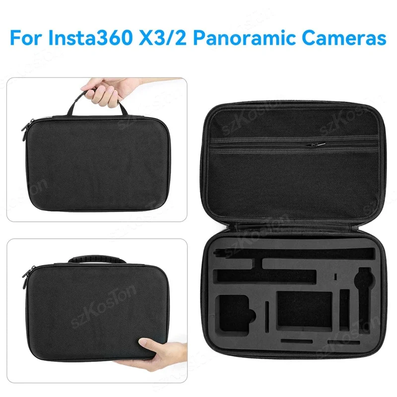 Box für Insta360 X4 X3 X2 Kamera Tragetasche Portable Storage Tasche Schutzhülle Für Insta360 X3 X2 Action Kamera Zubehör