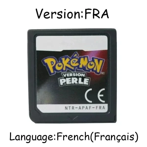 Pokemon Serie DS Spiel Patrone Video Spiel Konsole Karte Platin Perle Diamant HeartGold SoulSilver Mehrsprachig für NDS 3DS