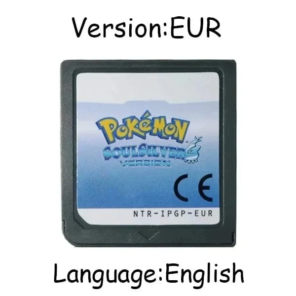 Pokemon Serie DS Spiel Patrone Video Spiel Konsole Karte Platin Perle Diamant HeartGold SoulSilver Mehrsprachig für NDS 3DS