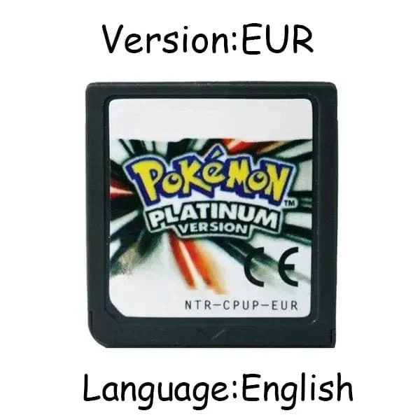 Pokemon Serie DS Spiel Patrone Video Spiel Konsole Karte Platin Perle Diamant HeartGold SoulSilver Mehrsprachig für NDS 3DS