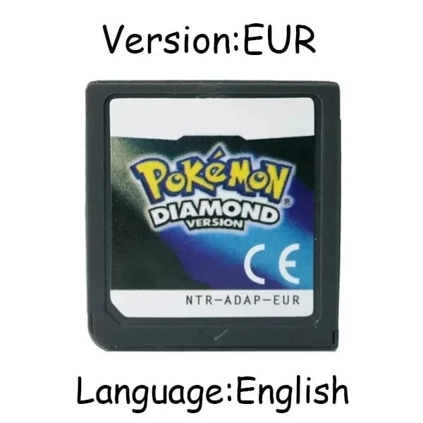 Pokemon Serie DS Spiel Patrone Video Spiel Konsole Karte Platin Perle Diamant HeartGold SoulSilver Mehrsprachig für NDS 3DS