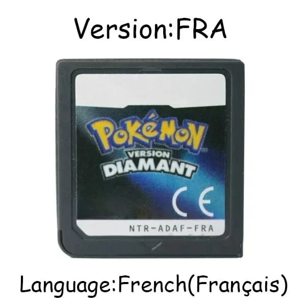 Pokemon Serie DS Spiel Patrone Video Spiel Konsole Karte Platin Perle Diamant HeartGold SoulSilver Mehrsprachig für NDS 3DS