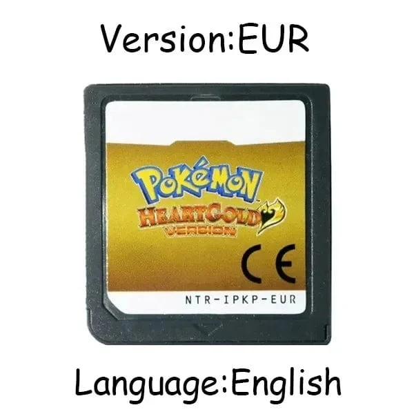 Pokemon Serie DS Spiel Patrone Video Spiel Konsole Karte Platin Perle Diamant HeartGold SoulSilver Mehrsprachig für NDS 3DS
