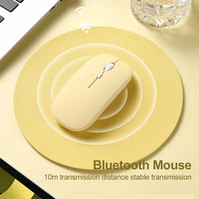 Drahtlose Bluetooth-Maus, tragbare, magische, leise, ergonomische Mäuse für Laptop, iPad, Tablet, Notebook, Handy, Büro, Gaming-Maus