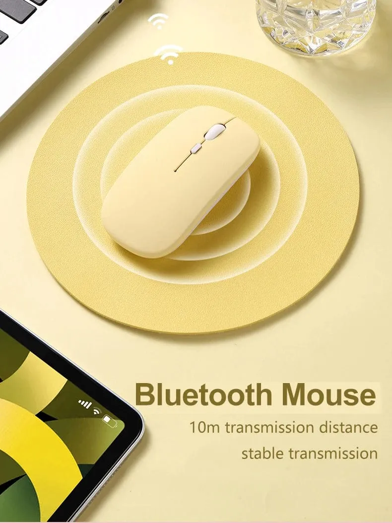 Drahtlose Bluetooth-Maus, tragbare, magische, leise, ergonomische Mäuse für Laptop, iPad, Tablet, Notebook, Handy, Büro, Gaming-Maus