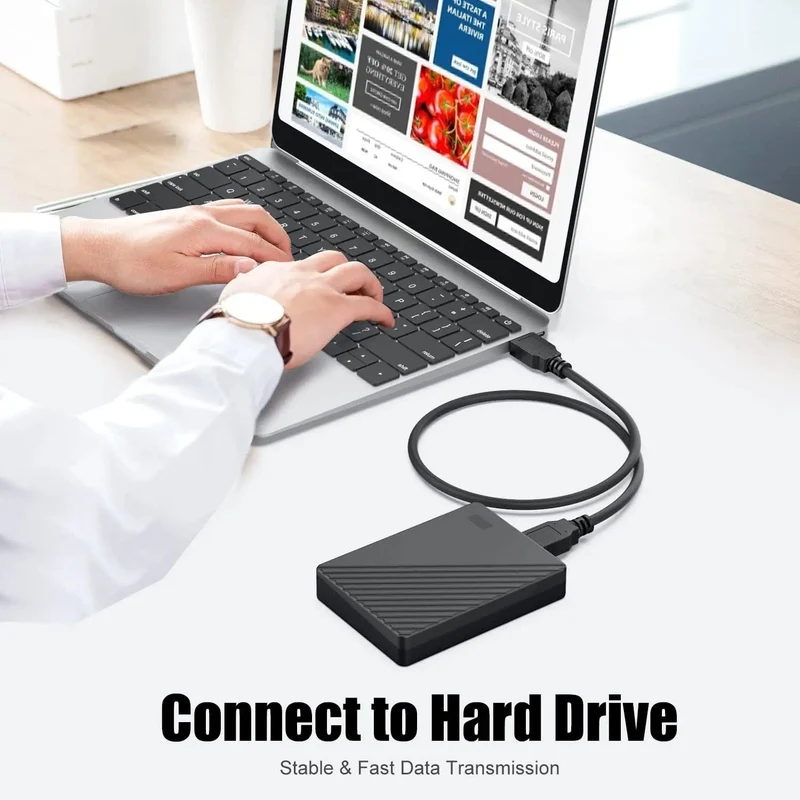 USB 3.0 auf USB 3.0 Verlängerungskabel USB A Stecker auf Stecker USB3.0 2.0 Verlängerungskabel Schnelle Datenübertragung für Festplattenkühler