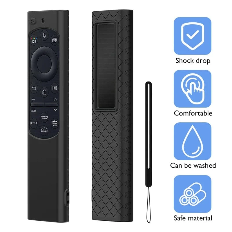 Silikon-Schutzhülle für 2022 Samsung Solar-Fernbedienung BN59 BN68 Smart TV Stoßfeste Schutzhülle für TM-1990C 2180