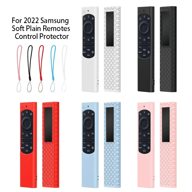 Silikon-Schutzhülle für 2022 Samsung Solar-Fernbedienung BN59 BN68 Smart TV Stoßfeste Schutzhülle für TM-1990C 2180