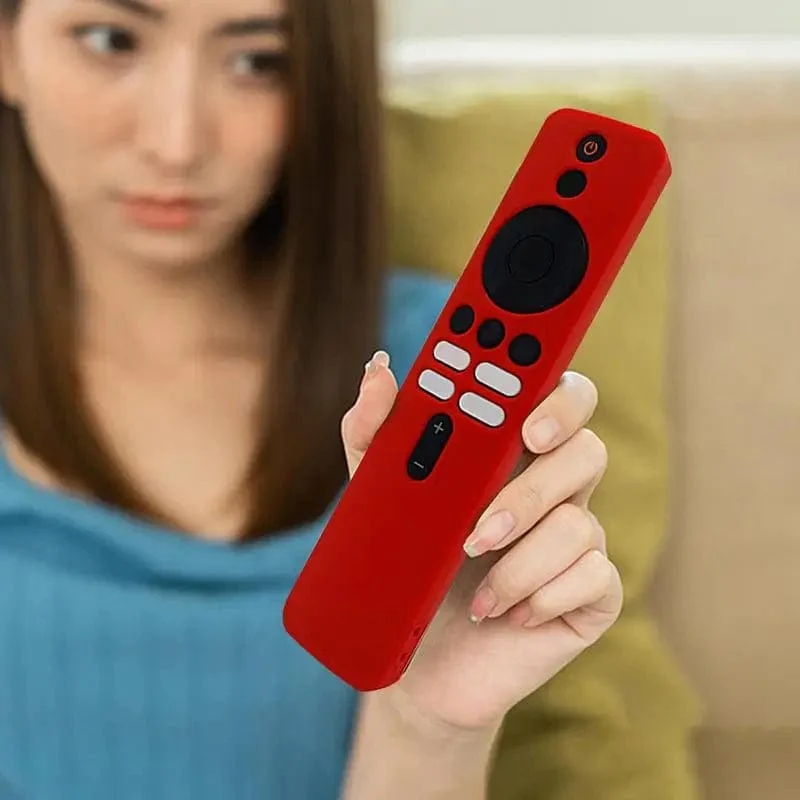 Abdeckung für XiaoMi TV Box 4K 2. Generation Silikon Schutzhülle Fernbedienung Ersatz Shell Stoßfest