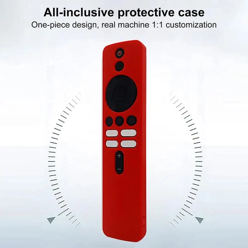 Abdeckung für XiaoMi TV Box 4K 2. Generation Silikon Schutzhülle Fernbedienung Ersatz Shell Stoßfest