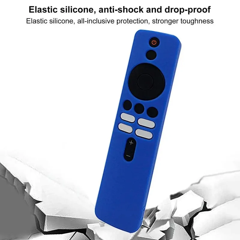Abdeckung für XiaoMi TV Box 4K 2. Generation Silikon Schutzhülle Fernbedienung Ersatz Shell Stoßfest