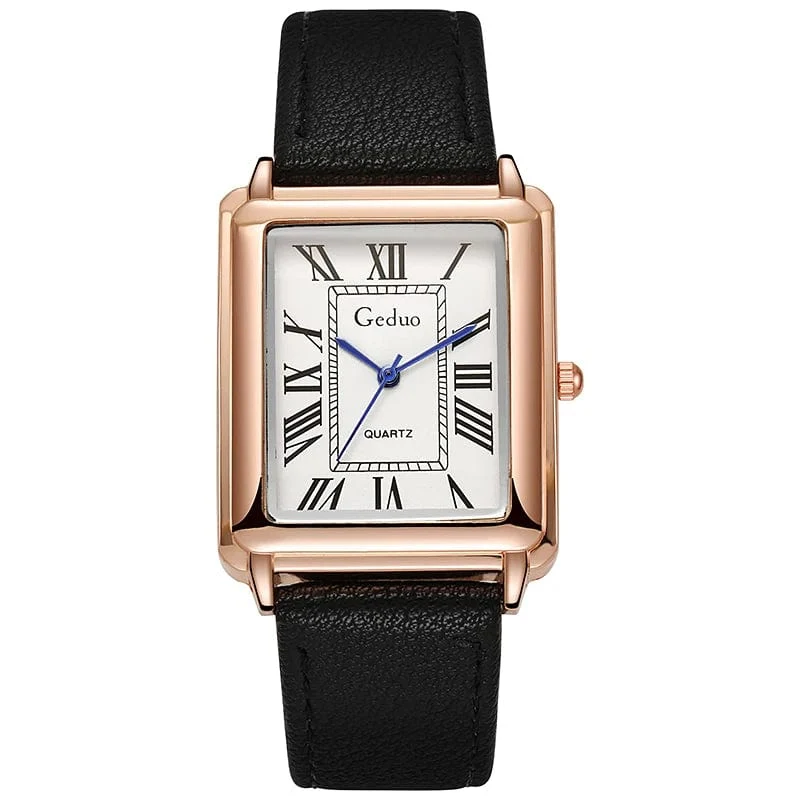 Mode Herren Quarz Armbanduhr Lederarmband Uhr