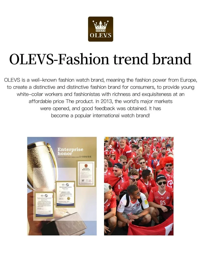 OLEVS Top Original Herren Quarzuhr Grün Wasserdichte Uhr für Männer Edelstahl Quarz Herren Luxusuhr Leuchtende Armbanduhr