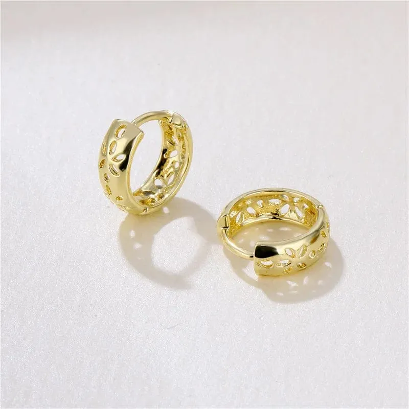 Adolph Trendy Metall Geometrie Hoop Ohrring Mode Neue Design Unregelmäßige Minimalistischen Ohrringe für Frauen Mode Schmuck Geschenk 2023