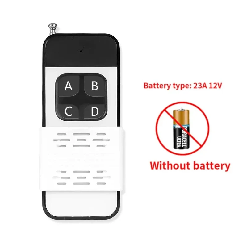 433 MHz RF 1 2 3 4 6 8 CH EV1527 Lerncode-Fernbedienung Drahtloser Senderschalter für Garagentor-Alarmschlüssel